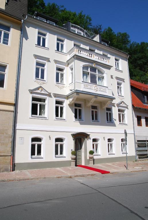 Apartmenthaus Albrechtsburg Bad Schandau Exteriör bild